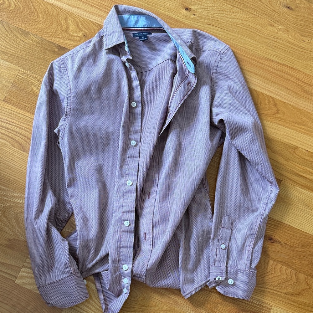 Boys Classic Button-Up Shirt